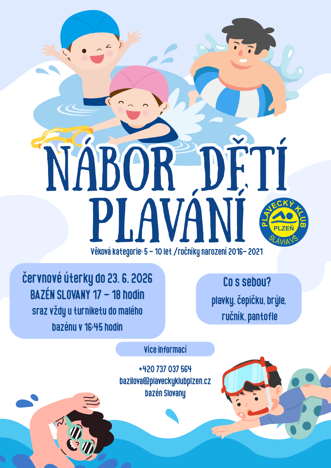 Je Vaše dítě jako ryba ve vodě?
